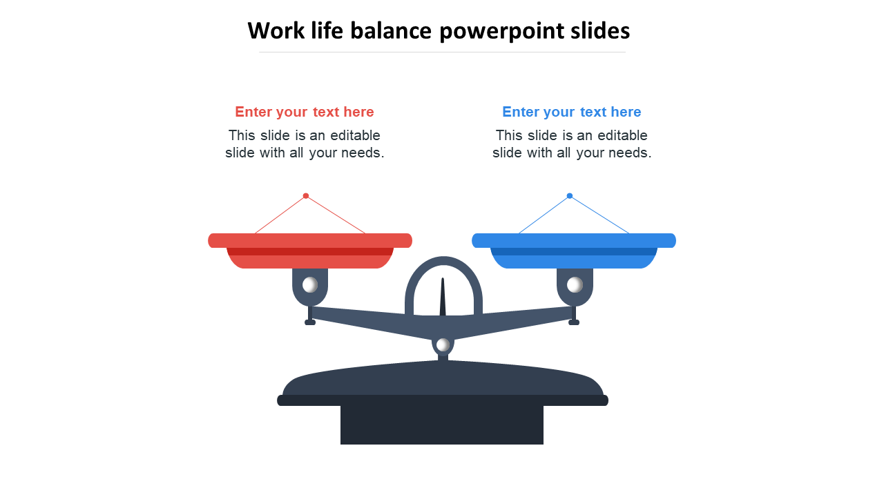 work life balance powerpoint slides